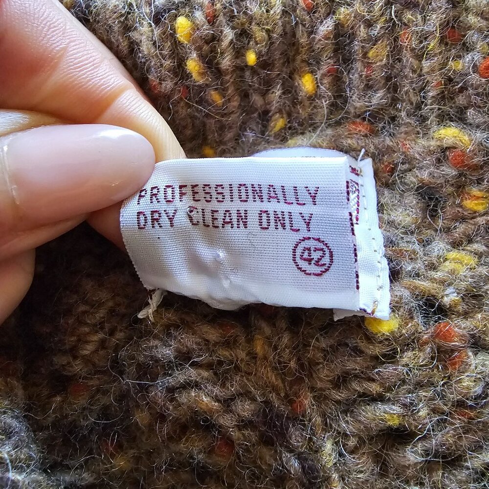 SKYR Wool Women's Sweater Cardigan many Textures Detail Button stitching size M - Picture 10 of 13